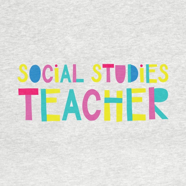 Social Studies Teacher Gift Idea Cute Back to School by BetterManufaktur